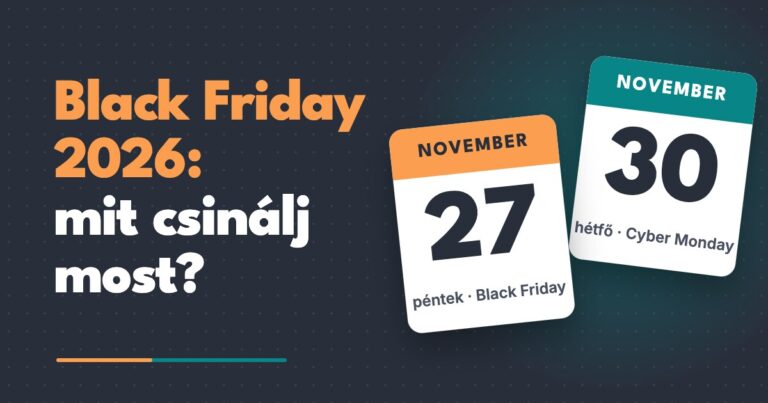 Black Friday 2026 felkészülés webshopoknak